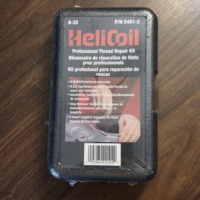HELICOIL HELI-COIL 5401-2  Thread Repair Kit 8-32 Thread Size New Sealed