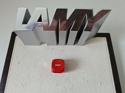 Lamy ABC Anspitzer für Drehbleistift altes Modell / dicke Mine in rot neu