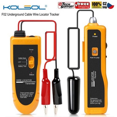 Kolsol F02 Underground Wire Locator Cable Tester With Earphone for Locate Wires