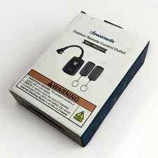 DEWENWILS Wireless Outdoor Remote Control Plug Outlet Switch - New, Open Box