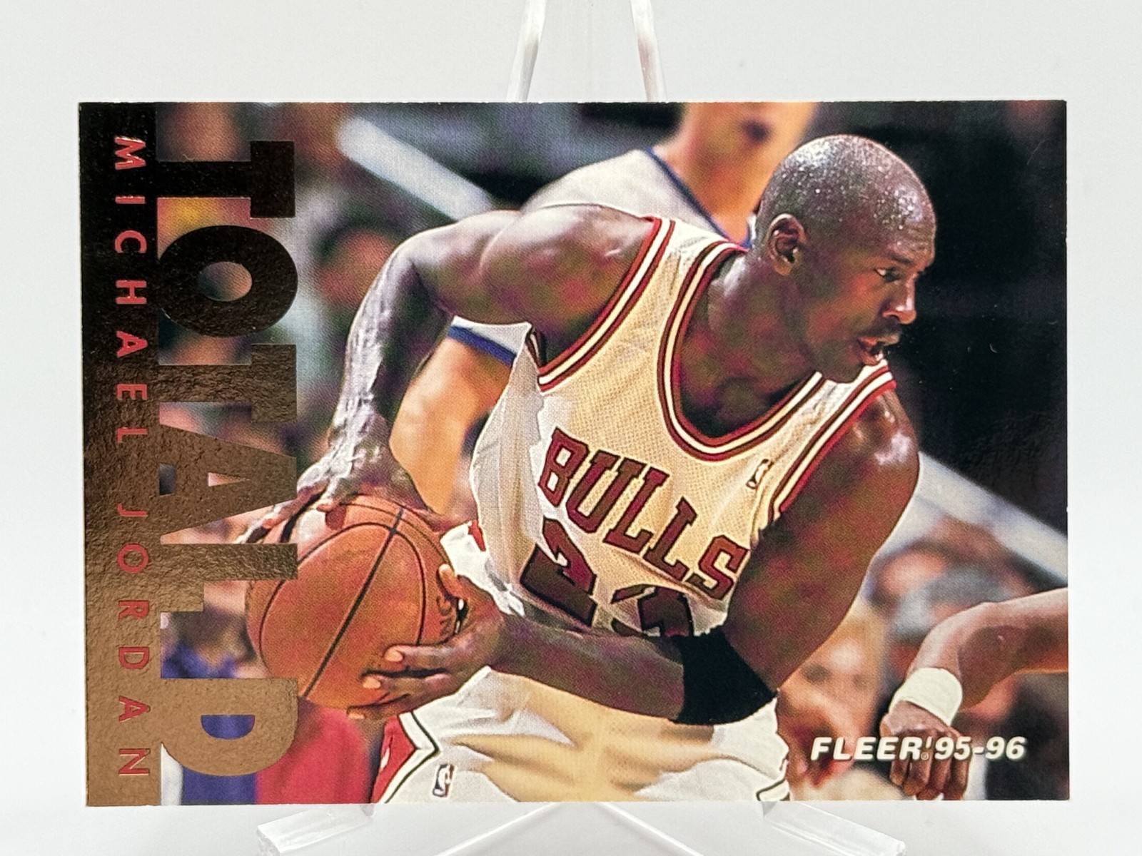 Michael Jordan 1995-96 Fleer Total D #3 Insert HOF K5