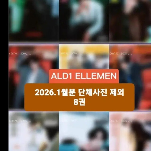 Elle/MEN ALD1 Jan 2026 Magazine - 8 Copies