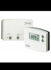 Danfoss 087N791400 TP5000Si RF+RX1 Wireless Programmable Thermostat & Receiver