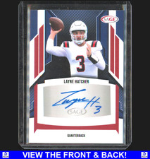Layne Hatcher 2024 Sage Red Auto RC Ball St U A LH