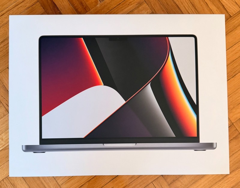 Apple MacBook Pro 14” Empty Box A2442 Original Packaging 2021 (Box Only)