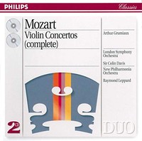 Wolfgang Amadeus Moz - Violin Concertos Complete - Cd - G1398Z