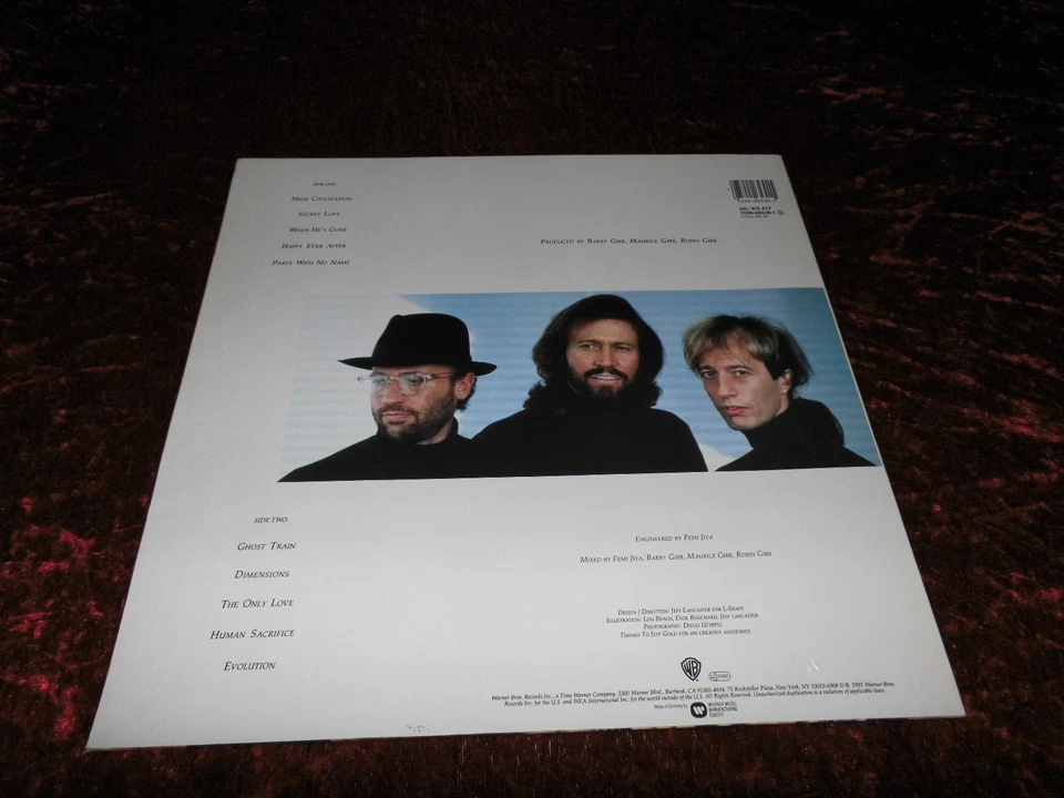 bee gees-high civilization lp vinyl - Bild 2 von 2