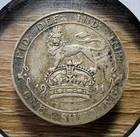 Photo of a 1911 George V Shilling from an eBay listing that sold on Jun 13, 2026