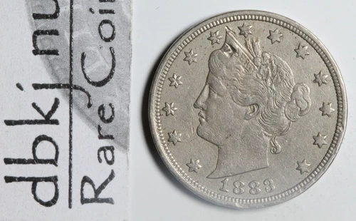 1883 Liberty V Nickel — photo from the most recent tracked eBay sale
