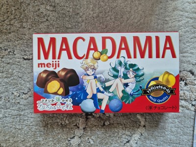 Sailor Moon Meiji Macadamia Schokolade - versiegelt