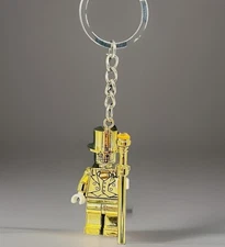 #0533-KC - Mr. Gold Keychain