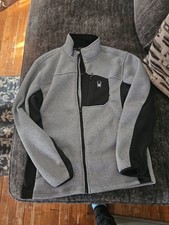 SPYDER Youth JACKET - Boys Zip Up Sweater Jacket Size Kids XL 14-16