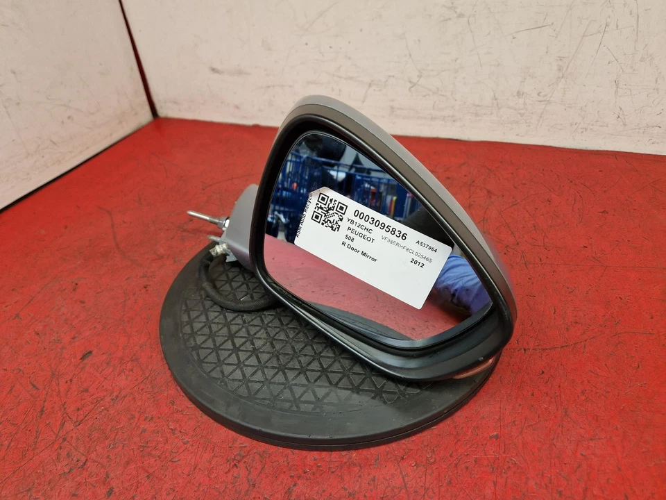 2012 PEUGEOT 508 5 DOOR ESTATE OFFSIDE DRIVERS ELECTRIC DOOR WING MIRROR - Image 2 of 4