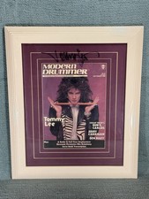 Tommy Lee M&ouml;tley Cr&uuml;e Personally Owned & Signed Modern Drummer Cover Display