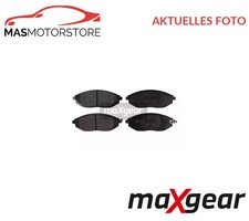 SATZ BREMSBELÄGE BREMSKLÖTZE VORNE MAXGEAR 19-2168 A FÜR CHEVROLET SPARK