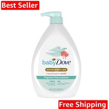 Sensitive Skin Care Baby Wash Fragrance Free Moisture For Baby Bath Time Frag...