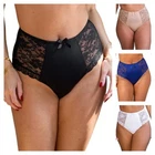 Pour Moi Rebel Brief High Waisted Flattering Feminine Lace Womens Knickers 84014