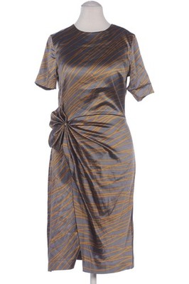 Steffen Schraut Kleid Damen Dress Damenkleid Gr. EU 34 Seide Grau #pl20s5n