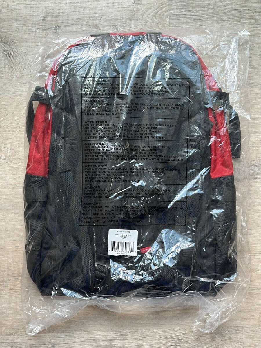 Supreme The North Face S Logo Expedition Backpack Red FW20 Supreme The North Face S Logo Expedition Backpack Red FW20