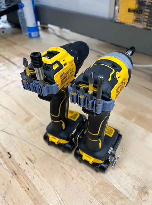 Driver Bits Dewalt Bit Holder For 20v Max Drill 3D Printed Drill