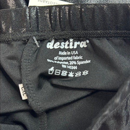 Destira Girls' Black Mystique Gymnastics Cheer Sport Short Child XL 12/14 NWT - Picture 4 of 4