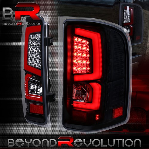 For 2007-2013 LED Smoked Clear Reflector Headlamps + Tail Lights Assembly Set - Picture 11 of 11