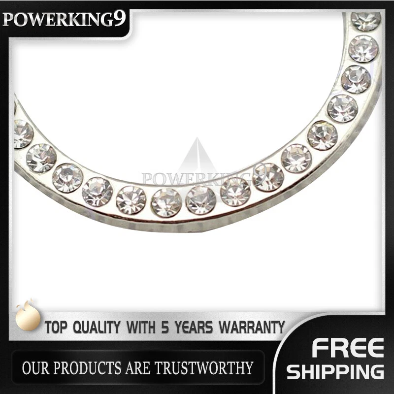 For Car Engine Start Stop Ignition Push Button Ring Cover Trim Silver Parts - Изображение 4 из 4