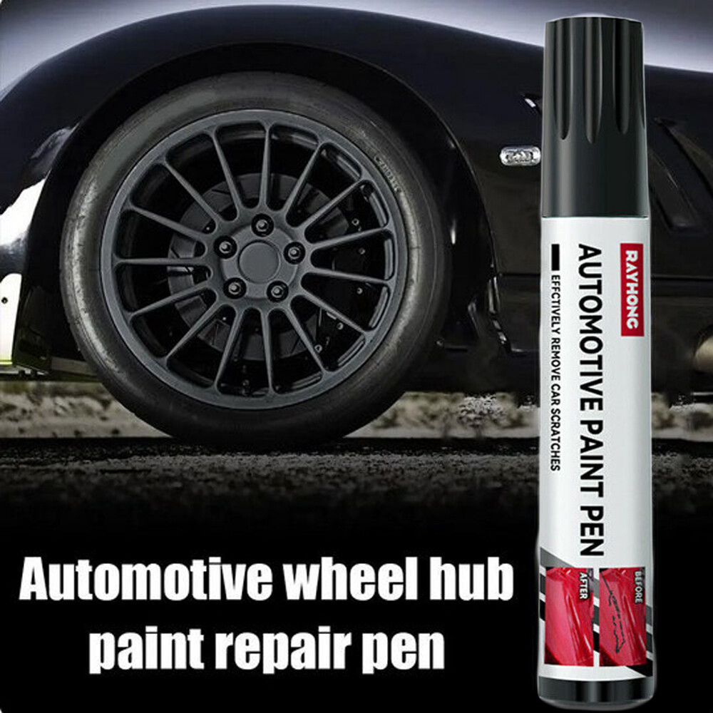 2× Black Car Scratch Repair Paint Pen Touch Up Pen Clear Remover Accessories