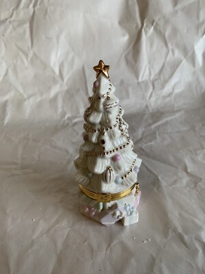 Lenox GOLD CLUB CHRISTMAS TREE TREASURE BOX - New In Box | eBay