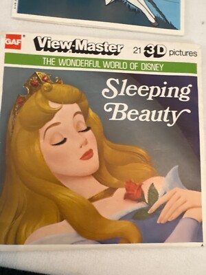 View-Master - Walt Disney's SLEEPING BEAUTY - B308 - 3 Reel Set + Booklet (V2)