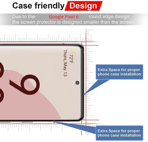 Écran Protecteur Pour Google Pixel 8A 8 Pro 7 7A 6A Pro Verre Trempé - Photo 6 sur 12