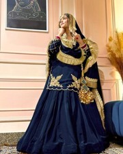 Ready Made Anarkali Gown Indian Salwar Kameez Pakistani Suit Wedding Party Wear