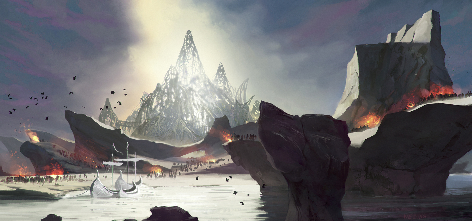 Thumbnail - Die Welt Von Erellgorh In Bildern (artbook) Matthias Teut Taschenbuch