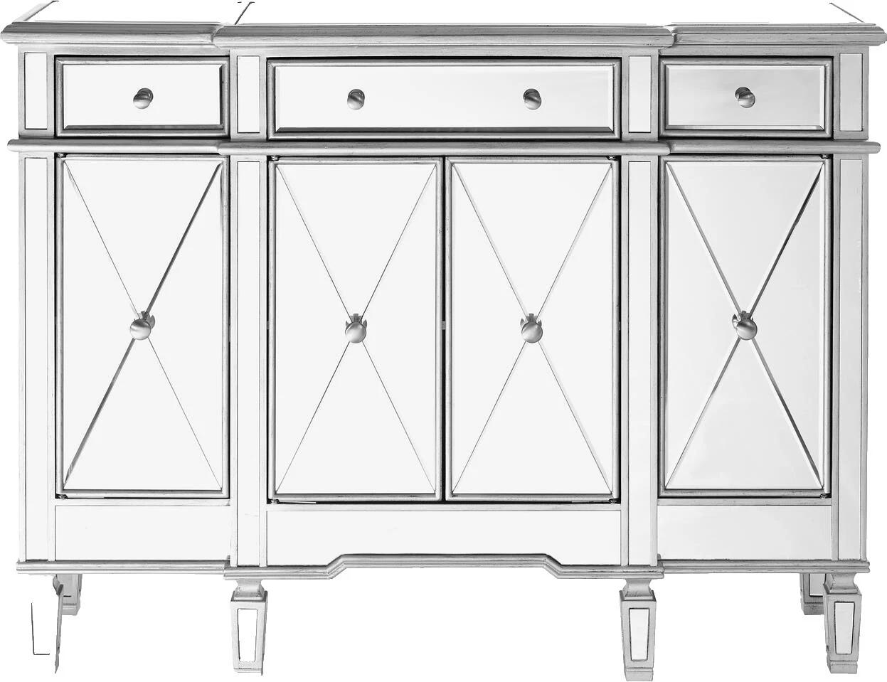 Mirror Sideboards, Buffets & Trolleys