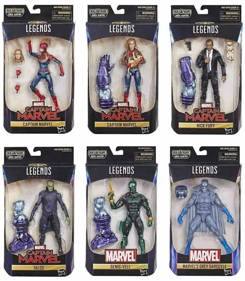 Marvel legends hotsell captain marvel baf