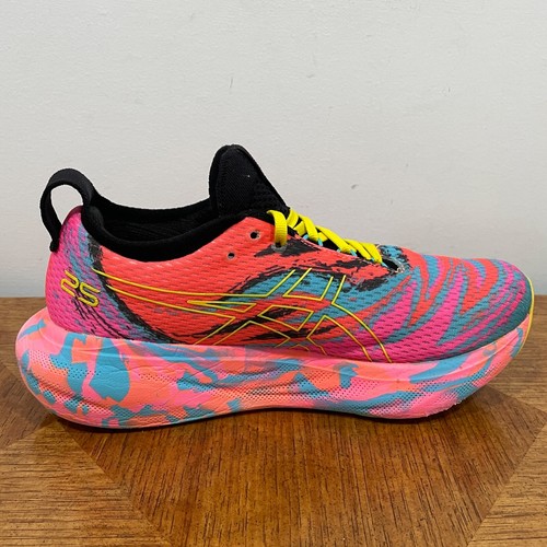 Scarpe ASICS Gel Nimbus 25 donna 8 acquario rosa giallo vibrante sneaker 1012B586 - Foto 9 di 17