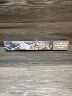 Hammer Axe Meat Grill Iron Custom Meat Branding Iron *NEW*