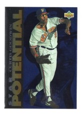 Baseball Card - 1994 Curtis Goodwin 253 - Frederick Keys Upper Deck Minors RC