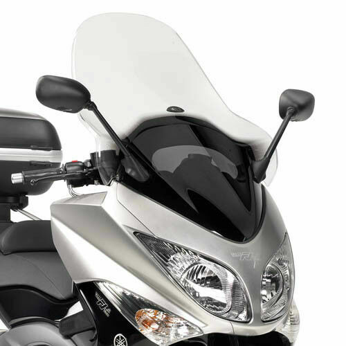 Parabrezza Alta Protezione ISOTTA Per YAMAHA T-MAX 500 (2001-2007) – PMMA 4mm, Trasparente, 790x645mm