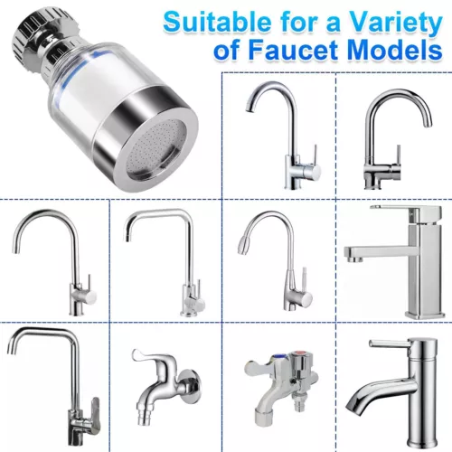 2×Faucet Water Filter System Kitchen Sink Mount Filtration Tap Purifier Clean US - Picture 9 of 16