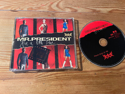 CD Pop Mr.President - Give A Little Love (1 Song) Promo WEA sc