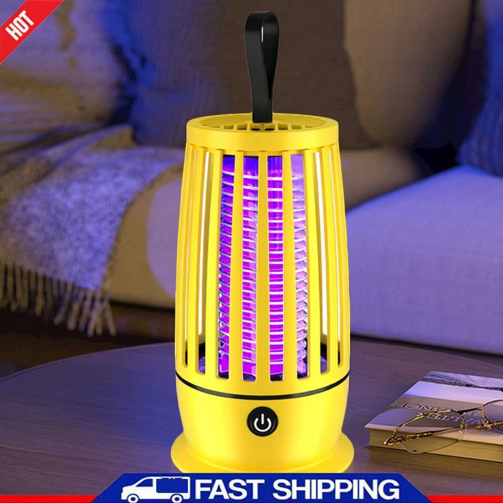 U V Light Mosquito Killer Lamp Electric Rechargeable Zapper Bug Fly Insect Trap