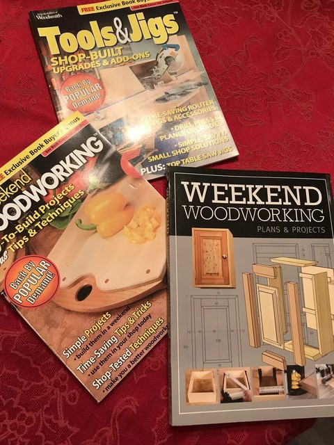 3 Woodworking magazines Tools Jigs Weekend 