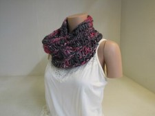 Handcrafted Cowl Multicolored Super Bulky 100% Merino Female Adult