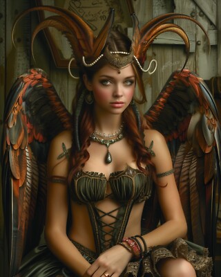 Fantastical Finds: Unique 8x10 Art Prints for Imaginative Souls  65918904