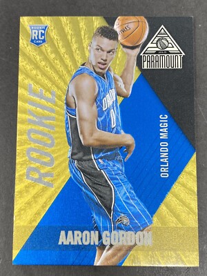 2014-15 Paramount Aaron Gordon Rookie/RC #29 GOLD #D 1/10 | eBay