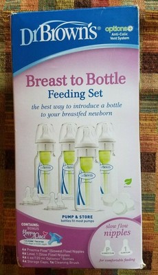 dr brown's breast to bottle