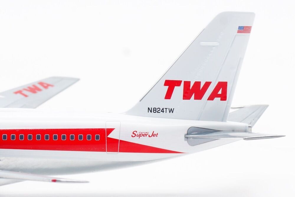 Inflight IF880TW0723P TWA Convair CV-880 N824TW Diecast 1 Inflight IF880TW0723P TWA Convair CV-880 N824TW Diecast 1