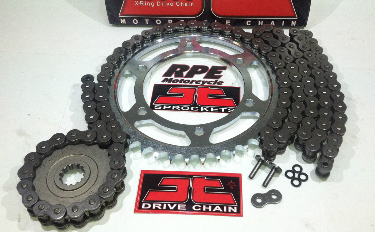 2000-2005 ZX-12R NINJA JT Z3 Silver 530 OEM Chain and SuperSprox