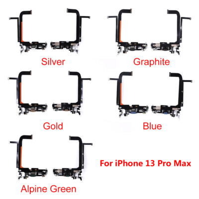 For iPhone 14 13 12 11 Pro Max Mini Charger Dock Charging Port Mic Flex Cable 
